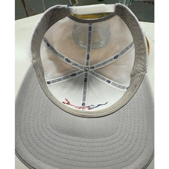 Aftco Trucker Hat Embroidered Stars and Stripes Fish - Picture 5 of 5